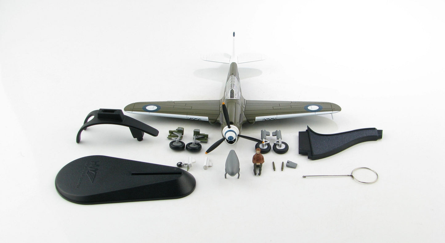 HOBBY MASTER P-40N KITTYHAWK BLACK MAGIC HU-E 78 SQN RAAF MOROTAI, EARLY 1945