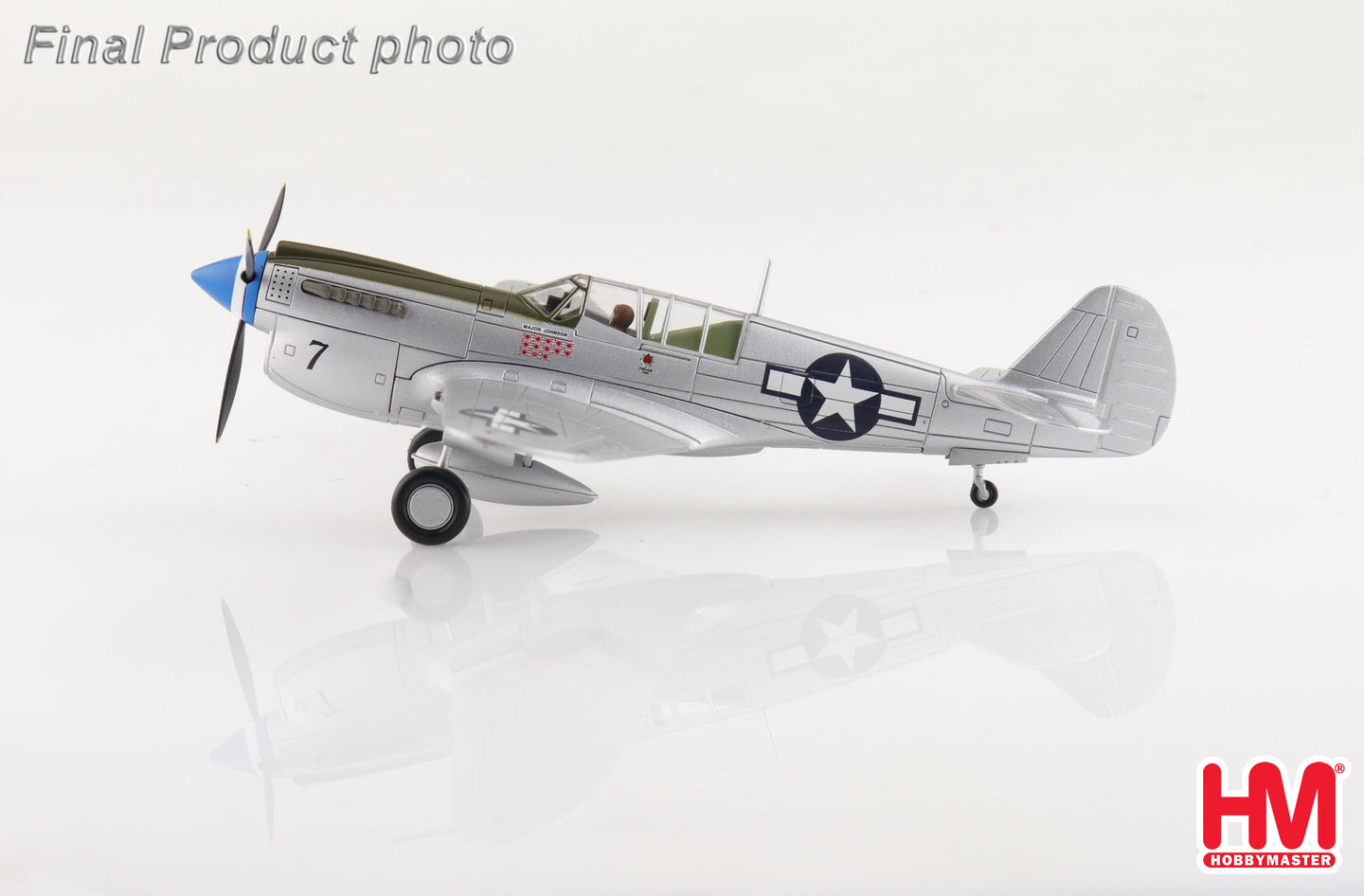 HOBBY MASTER P-40N WARHAWK MAJOR GERALD JOHNSON 49TH FIGHTER GROUP PHILIPPINES OCT 1944