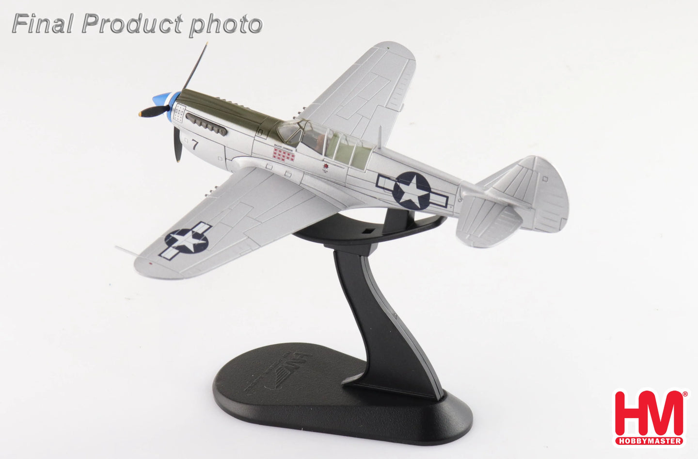HOBBY MASTER P-40N WARHAWK MAJOR GERALD JOHNSON 49TH FIGHTER GROUP PHILIPPINES OCT 1944