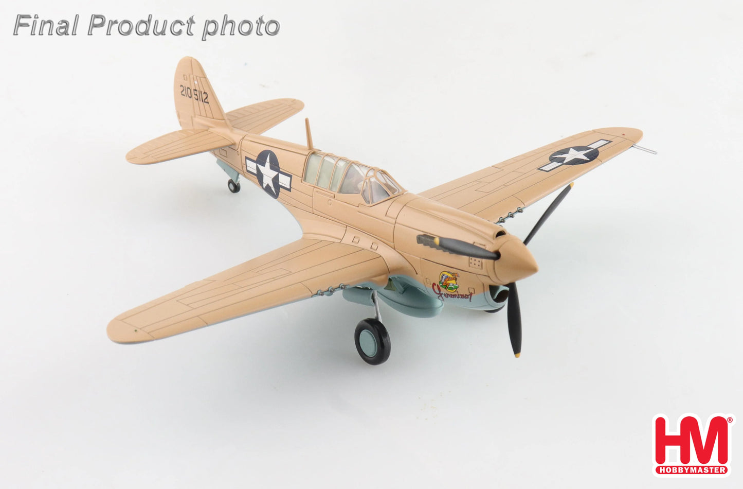 HOBBY MASTER P-40N WARHAWK "GERONIMO" LT. BRUCE CAMPBEL 45TH FS DEC 1943