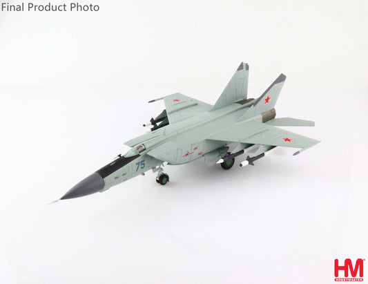 HOBBY MASTER MIG-25PD FOXBAT BLUE 75 SOVIET AIR FORCE 1979