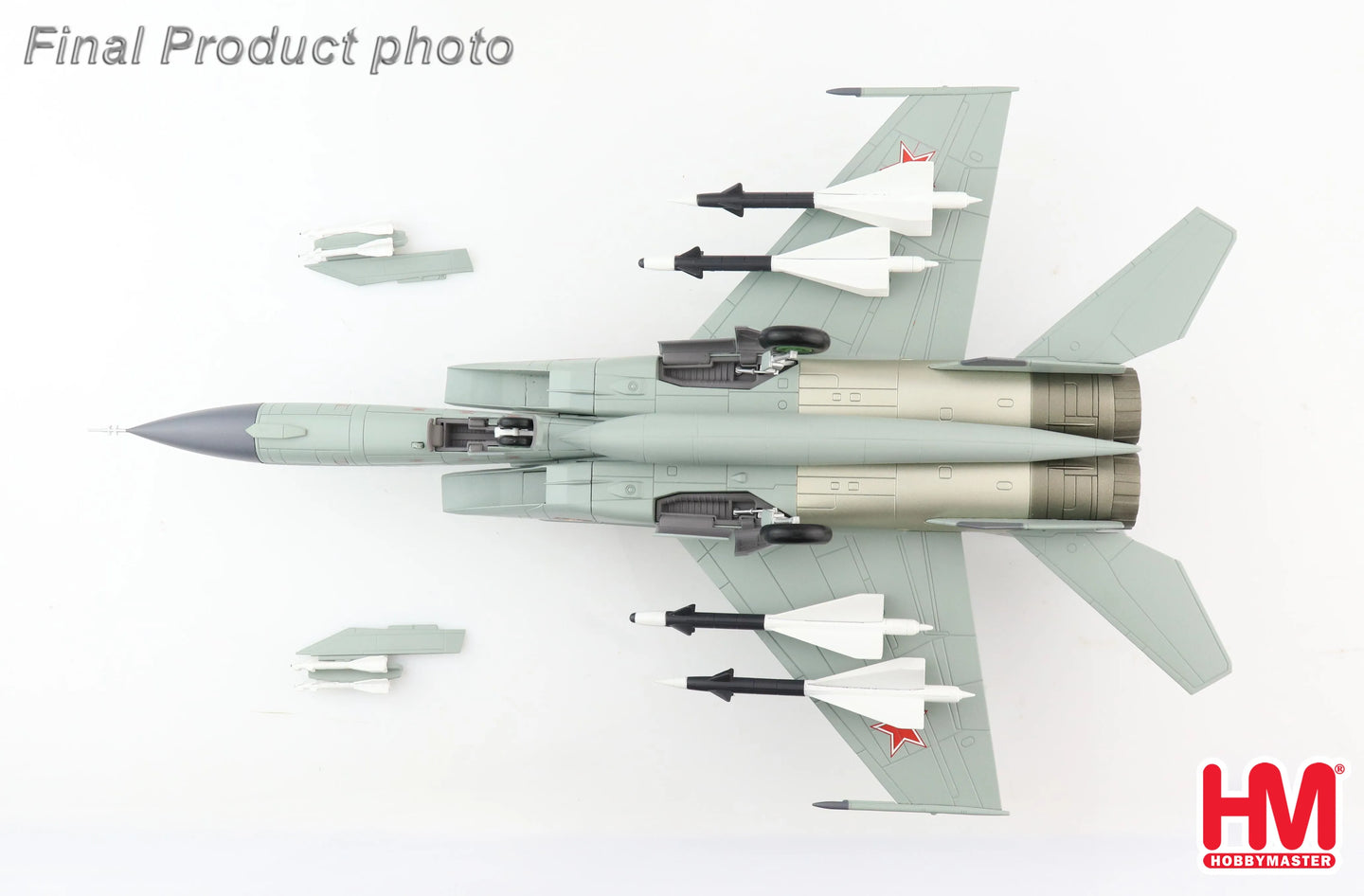 HOBBY MASTER MIG-25PD FOXBAT BLUE 56 USSR AIR DEFENCE ARMY 1980S