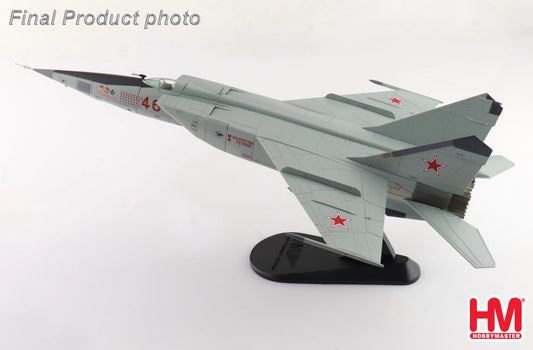 HOBBY MASTER MIG-25RBT RED 46 47TH GRAP 2ND SQN MAY 2001 (WITH 8 X FAB-500 BOMBS)