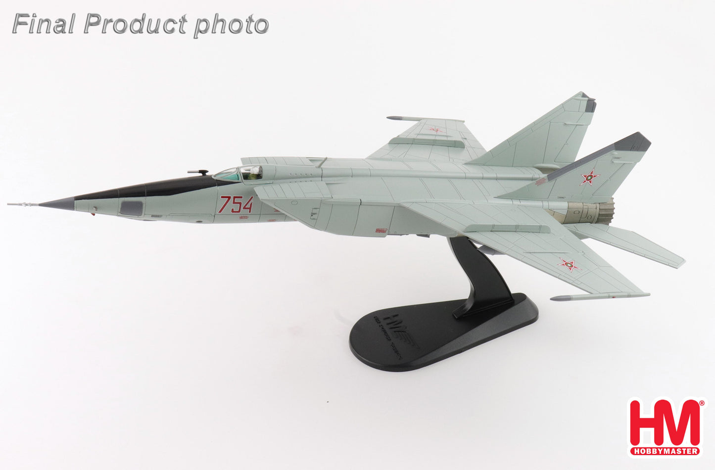 HOBBY MASTERS MIG-25RBT 754 BULGARIAN AIR FORCE