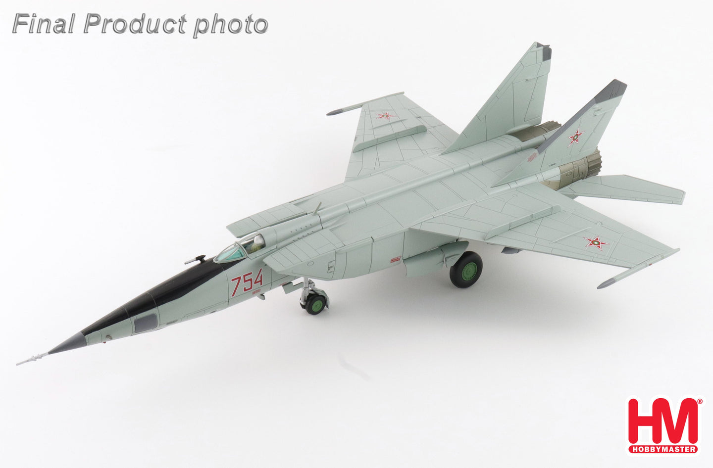 HOBBY MASTERS MIG-25RBT 754 BULGARIAN AIR FORCE