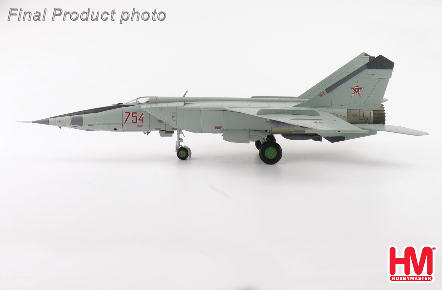 HOBBY MASTERS MIG-25RBT 754 BULGARIAN AIR FORCE