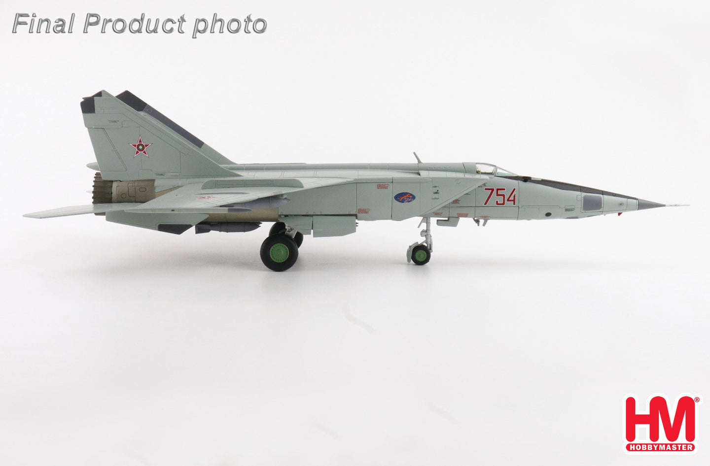 HOBBY MASTERS MIG-25RBT 754 BULGARIAN AIR FORCE