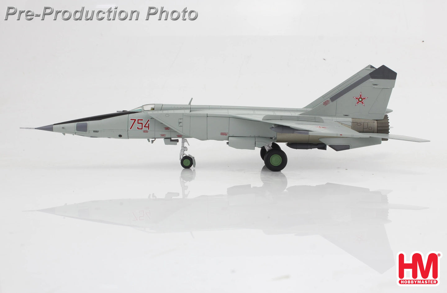 HOBBY MASTERS MIG-25RBT 754 BULGARIAN AIR FORCE