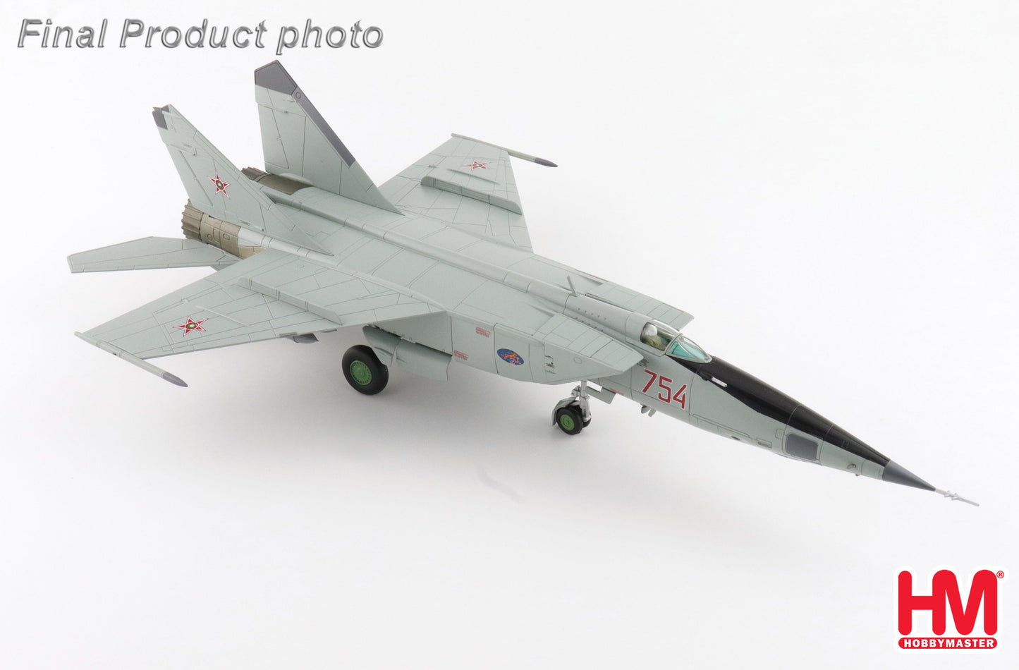 HOBBY MASTERS MIG-25RBT 754 BULGARIAN AIR FORCE