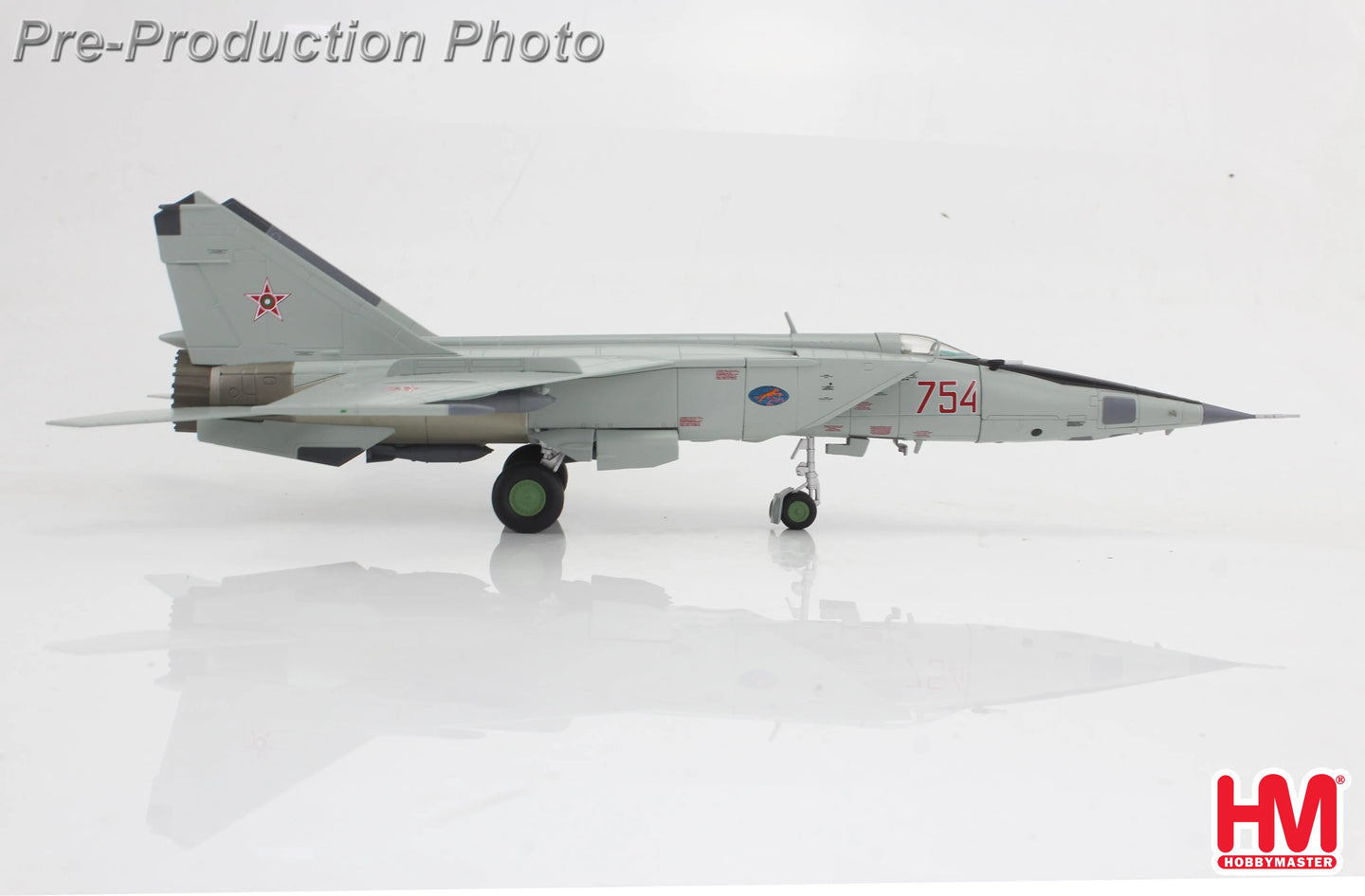 HOBBY MASTERS MIG-25RBT 754 BULGARIAN AIR FORCE