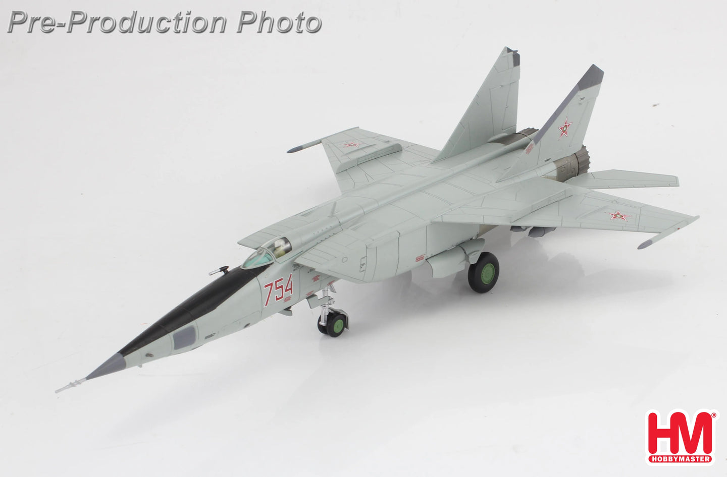 HOBBY MASTERS MIG-25RBT 754 BULGARIAN AIR FORCE