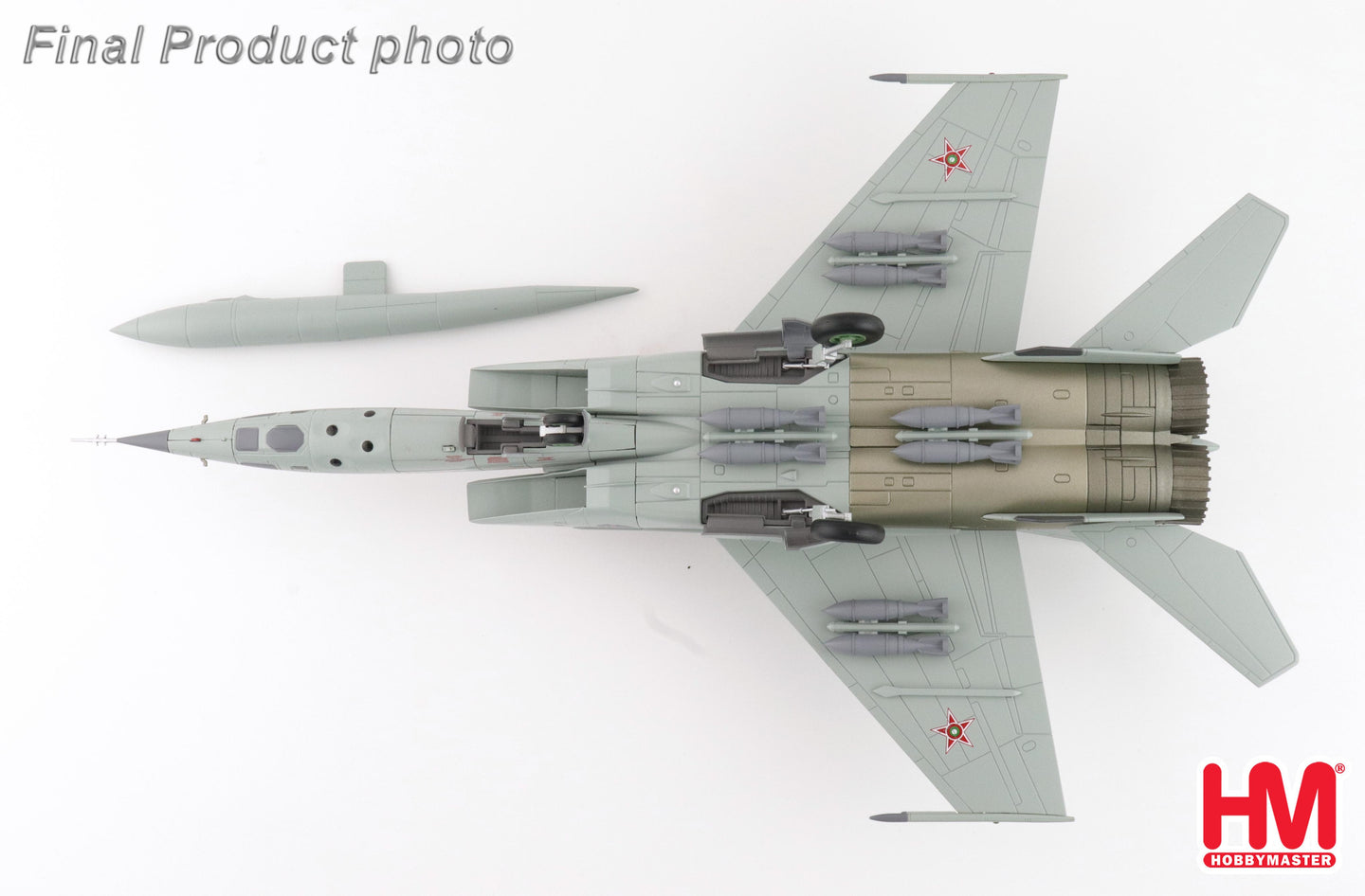 HOBBY MASTERS MIG-25RBT 754 BULGARIAN AIR FORCE