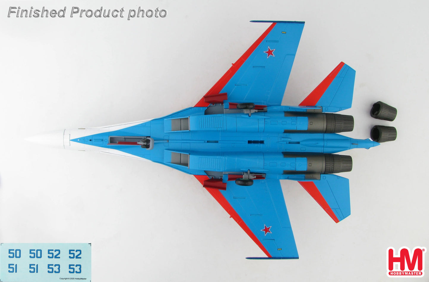 HOBBY MASTER SU-35S FLANKER E RUSSIAN AIR AND SPACE FORCE
