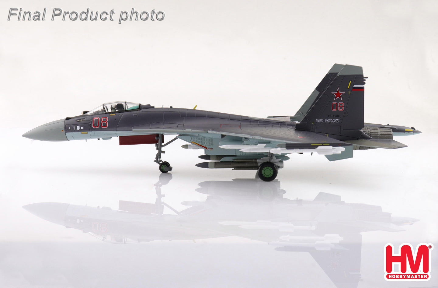 HOBBY MASTER SU-35S FLANKER E RED 03/RF-95242 23RD IAP 303RD DPVO 11TH AIR ARMY VKS