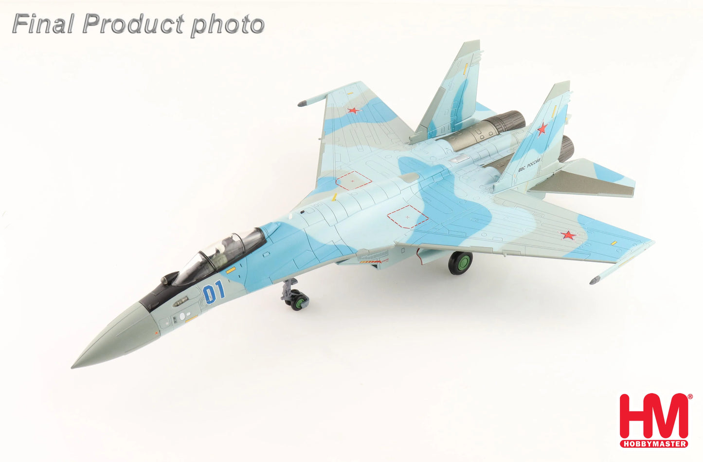 HOBBY MASTER SU-35S FLANKER E AGGRESSORS BLUE 01 SEPT 2022 (NO WEAPON VERSION)