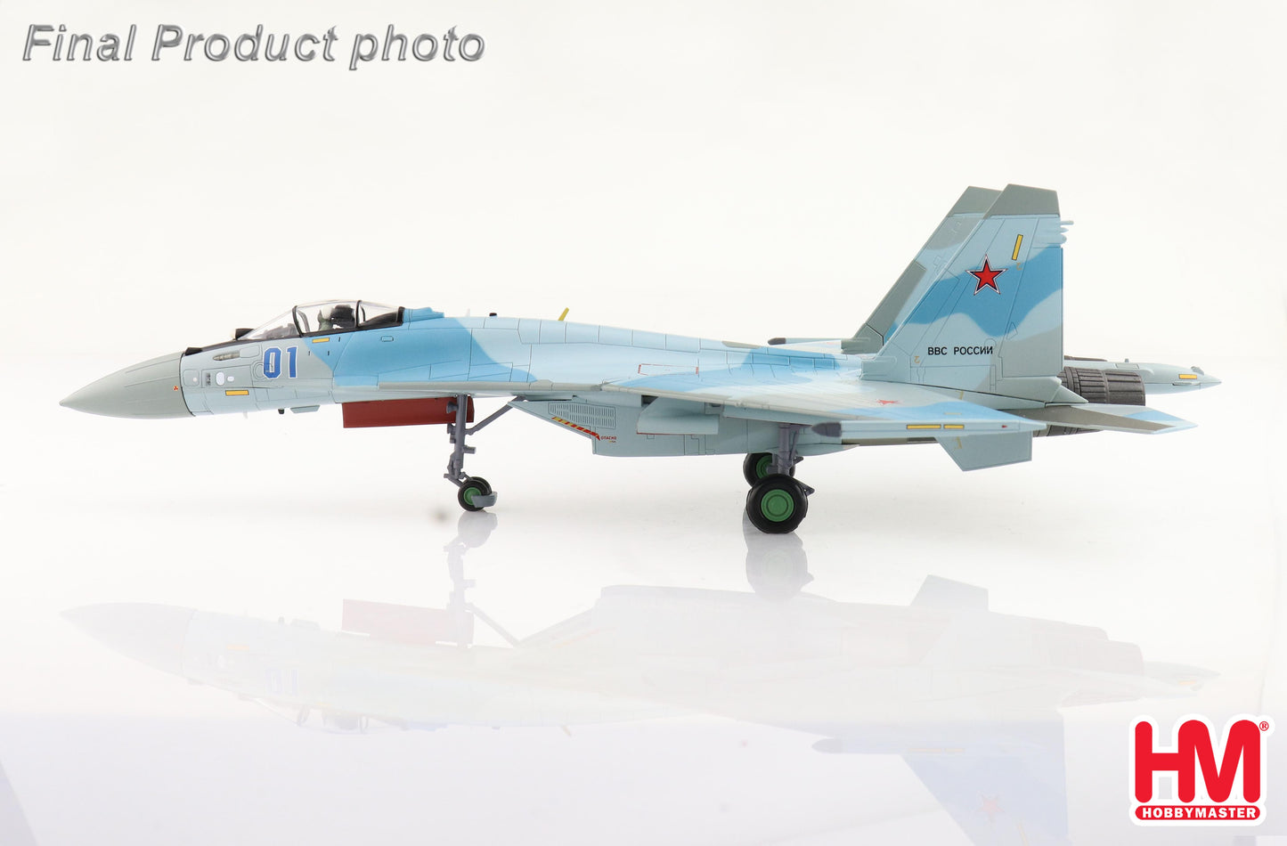 HOBBY MASTER SU-35S FLANKER E AGGRESSORS BLUE 01 SEPT 2022 (NO WEAPON VERSION)