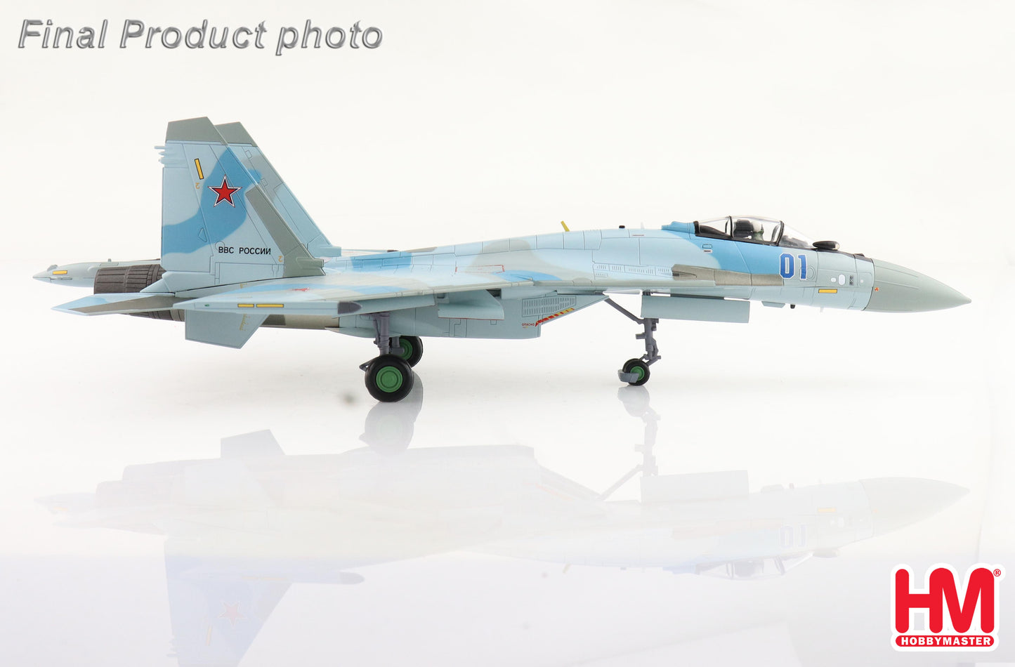 HOBBY MASTER SU-35S FLANKER E AGGRESSORS BLUE 01 SEPT 2022 (NO WEAPON VERSION)