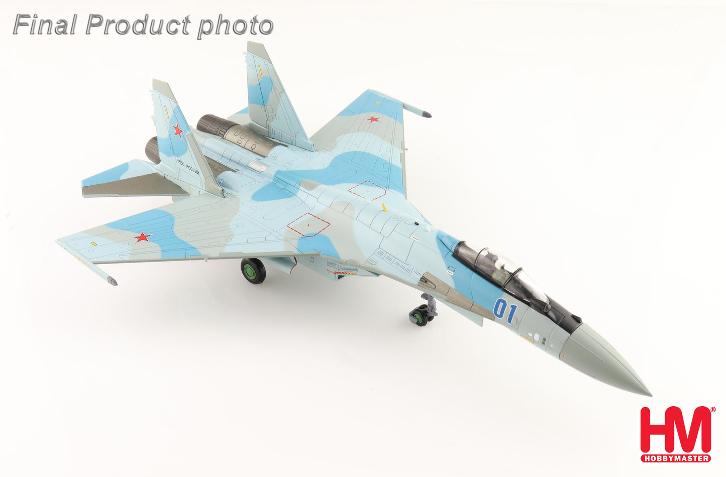 HOBBY MASTER SU-35S FLANKER E AGGRESSORS BLUE 01 SEPT 2022 (NO WEAPON VERSION)