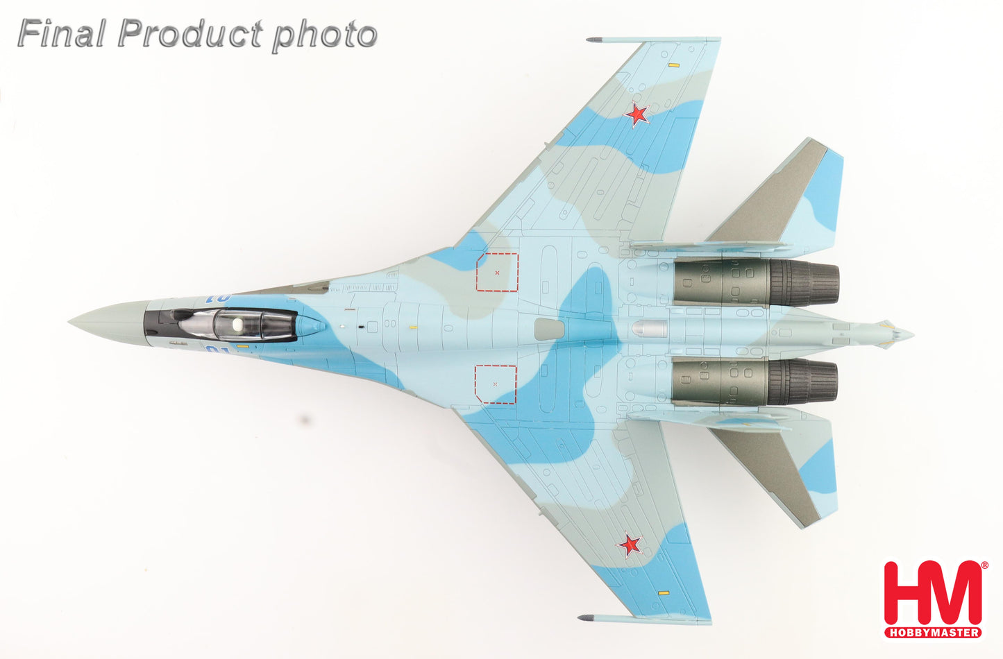HOBBY MASTER SU-35S FLANKER E AGGRESSORS BLUE 01 SEPT 2022 (NO WEAPON VERSION)