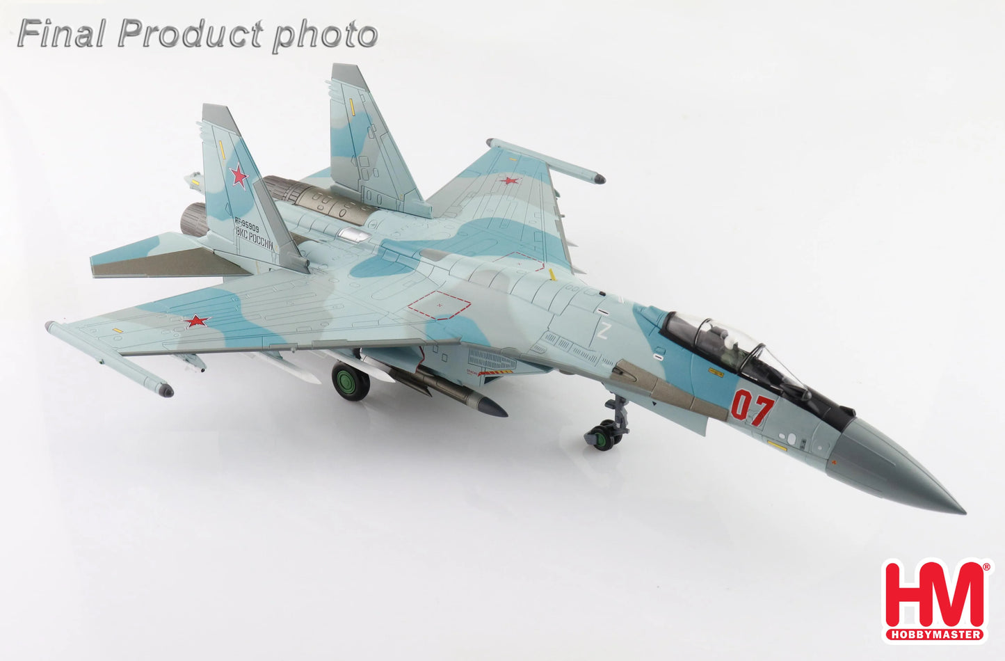 HOBBY MASTER SU-35S FLANKER E RUSSIAN AIR FORCE RED 07/RF-95909 SYRIA 2023