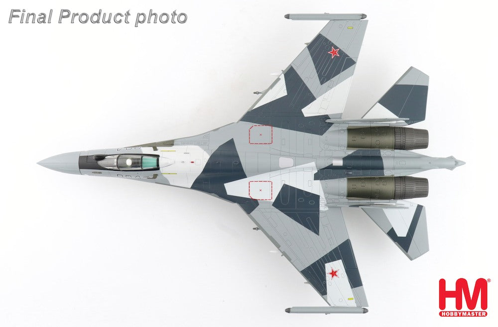 HOBBY MASTER SU-35 FLANKER RUSSIAN AIR FORCE 904 (WITH 2 X ECM POD, 4 X R-77, 2 X KH-59, 2 X KH-31, 2 X KAB-1500L)