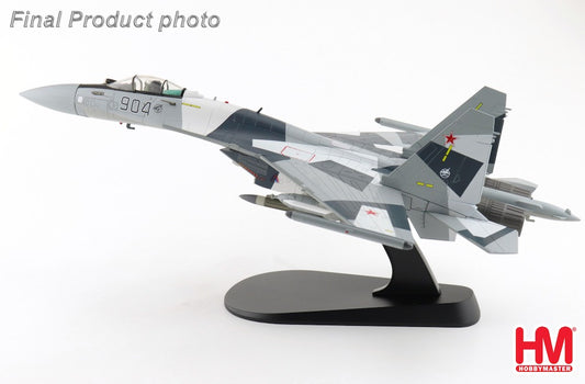 HOBBY MASTER SU-35 FLANKER RUSSIAN AIR FORCE 904 (WITH 2 X ECM POD, 4 X R-77, 2 X KH-59, 2 X KH-31, 2 X KAB-1500L)