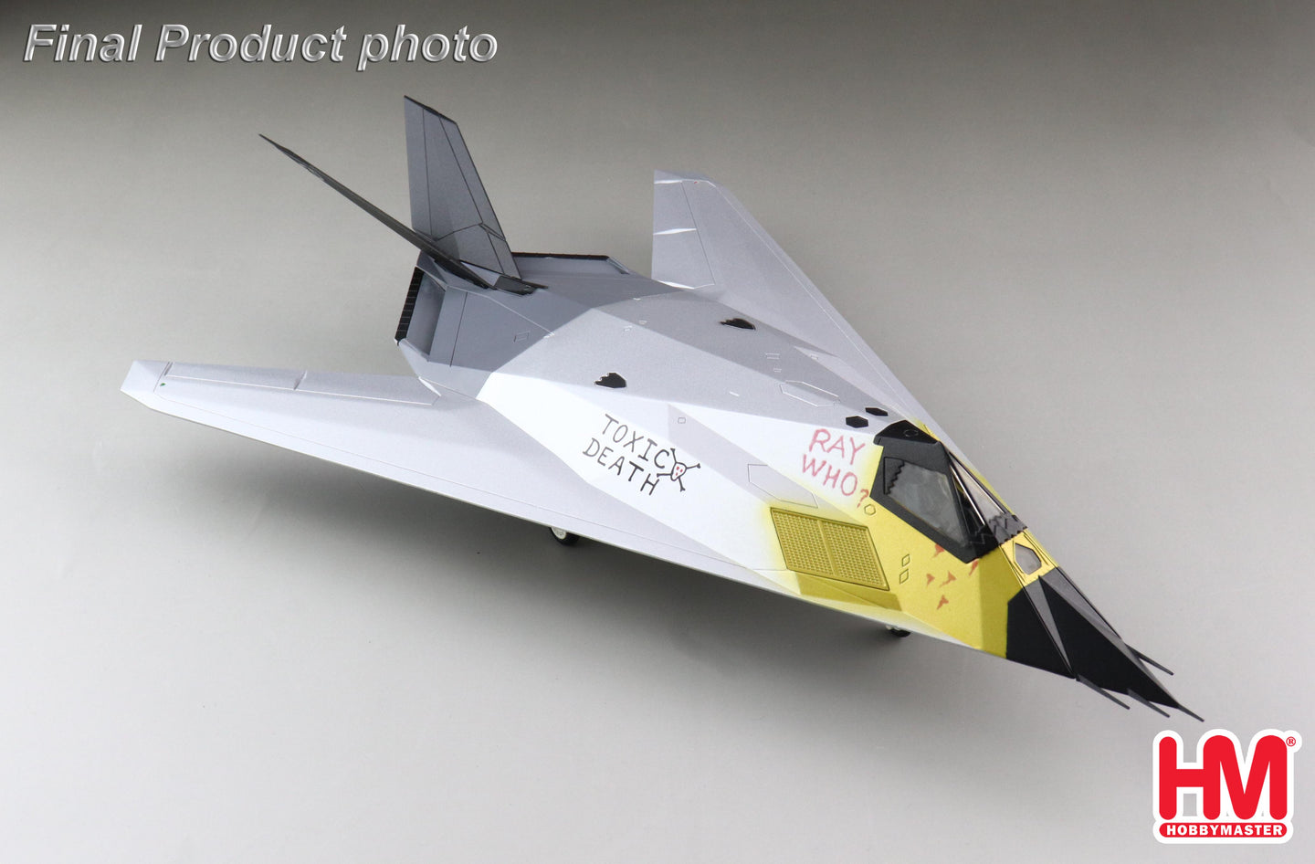 HOBBY MASTER F-117A NIGHTHAWK TOXIC DEATH 1991