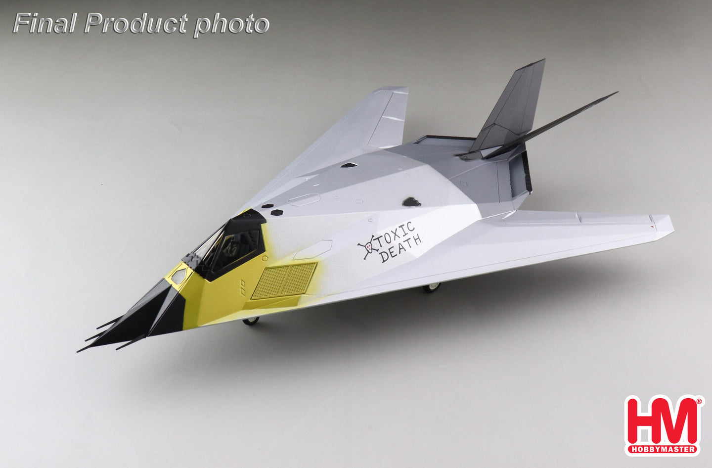 HOBBY MASTER F-117A NIGHTHAWK TOXIC DEATH 1991