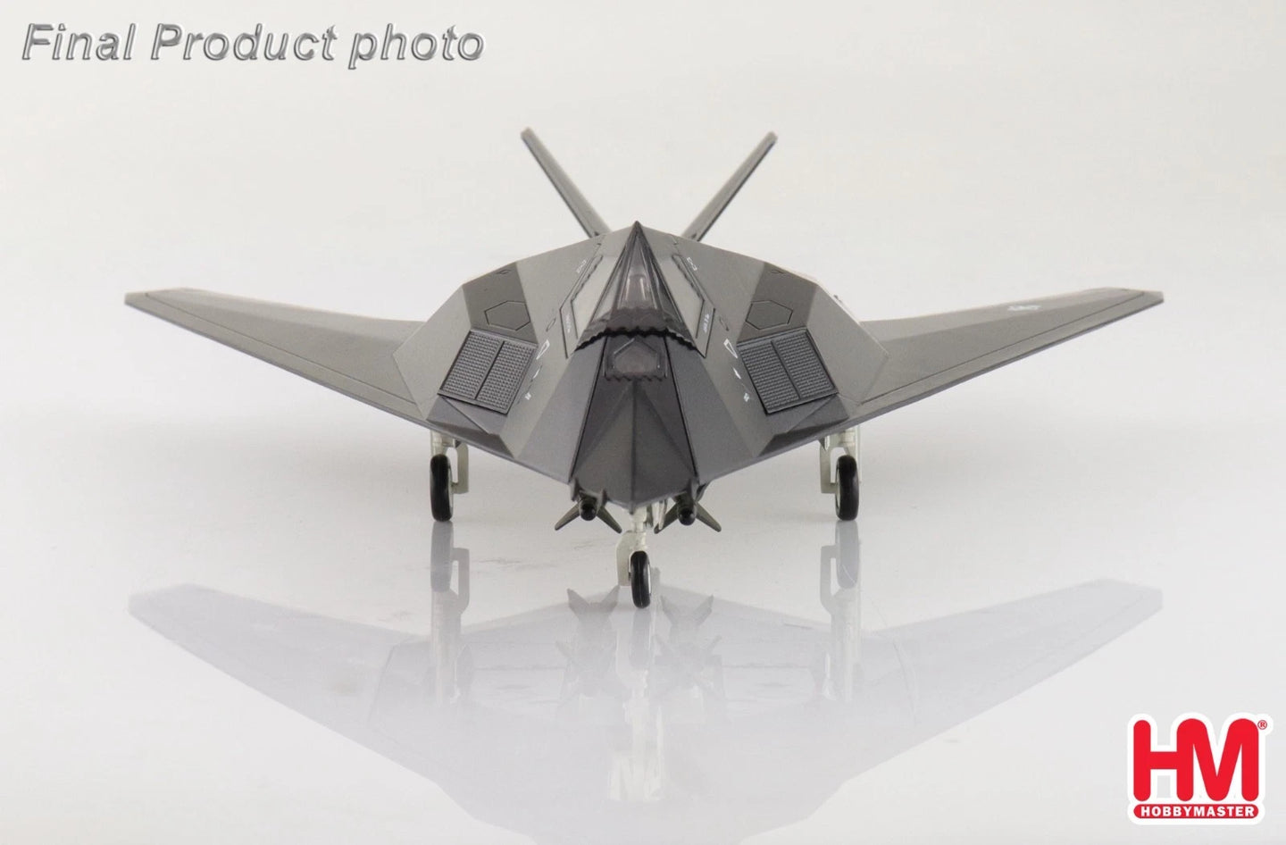 HOBBY MASTERS F-117A NIGHTHAWK 84-0809 USAF 2022 WITH EXTRA 2 X B57 AND B61 BOMBS