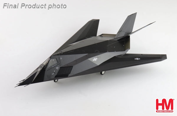HOBBY MASTERS F-117A NIGHTHAWK 84-0809 USAF 2022 WITH EXTRA 2 X B57 AND B61 BOMBS