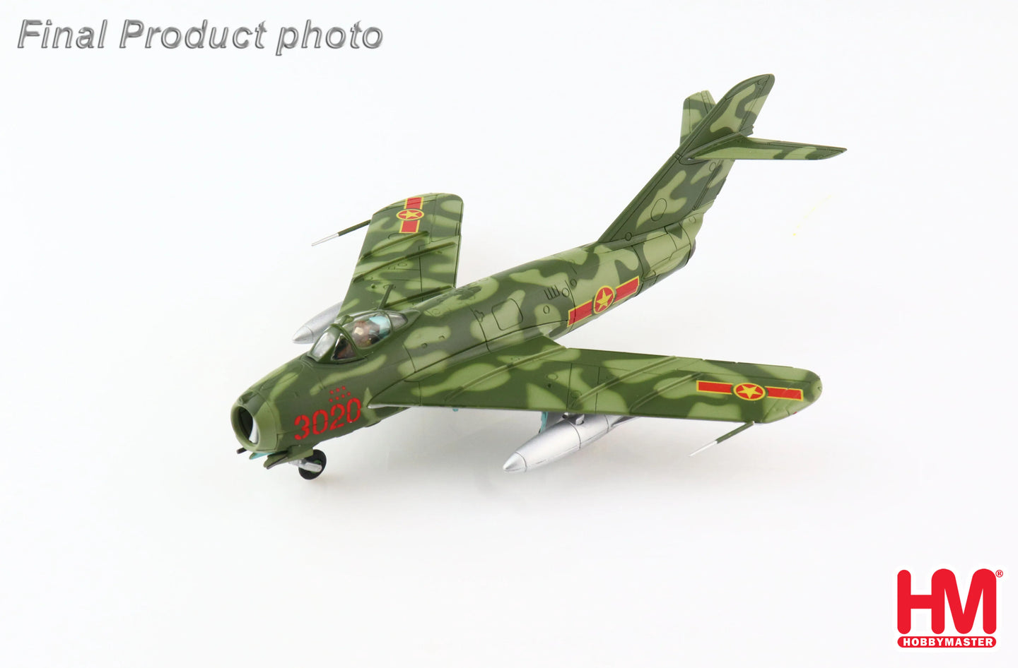 HOBBY MASTER MIG-17F FRESCO C RED 3020 923RD "YEH THE" FIGHTER RGT 1968