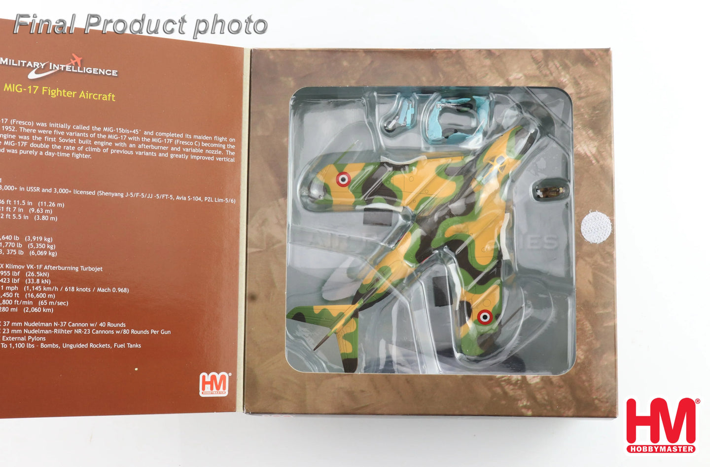 HOBBY MASTER MIG-17F FRESCO NILE DELTA EGYPTIAN AIR FORCE 1973