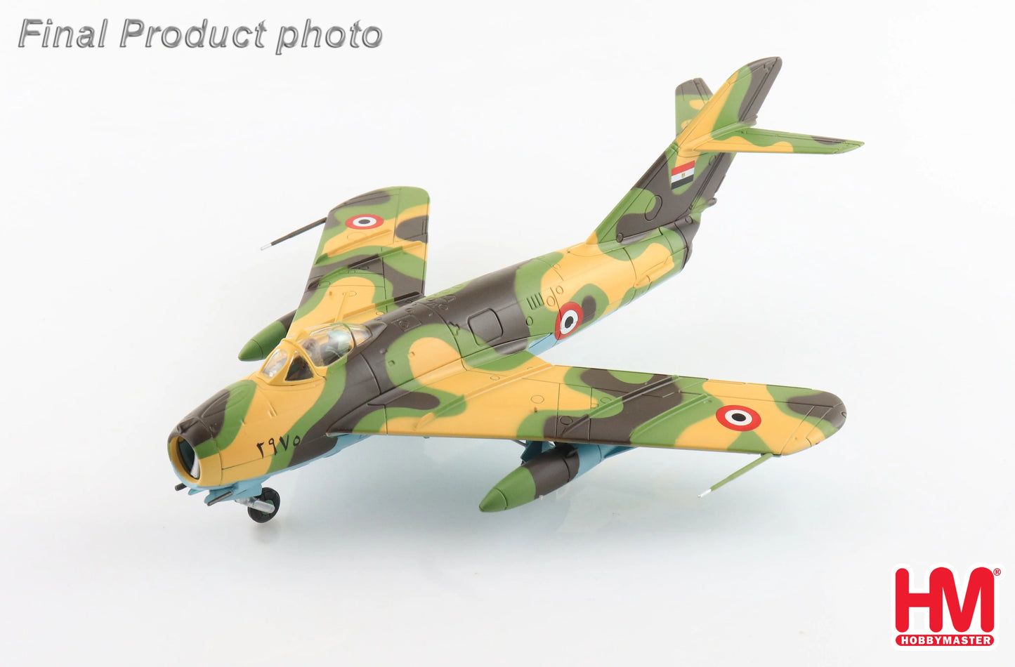 HOBBY MASTER MIG-17F FRESCO NILE DELTA EGYPTIAN AIR FORCE 1973