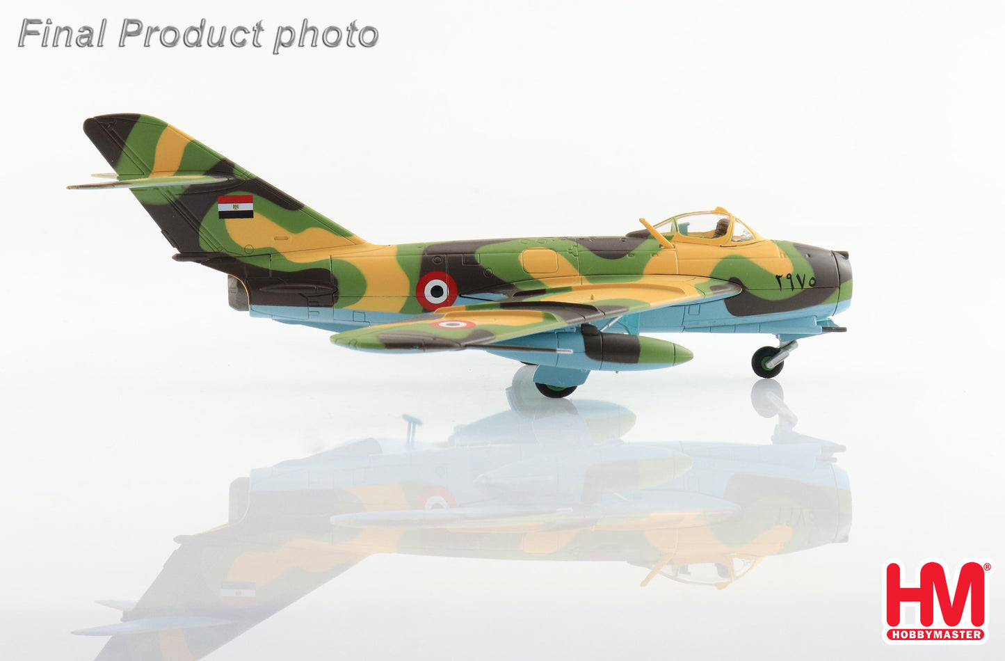HOBBY MASTER MIG-17F FRESCO NILE DELTA EGYPTIAN AIR FORCE 1973