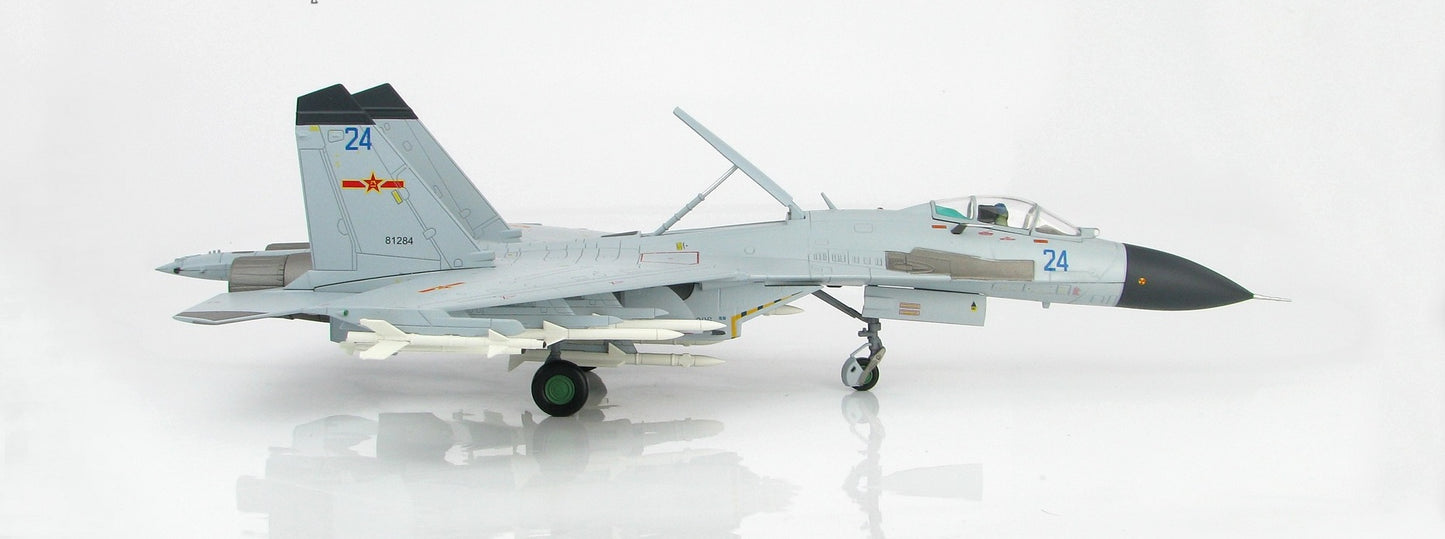HOBBY MASTER J-11BH CHINESE FLANKER-L PLAAF BLUE 24 SOUTH CHINA SEA 2014