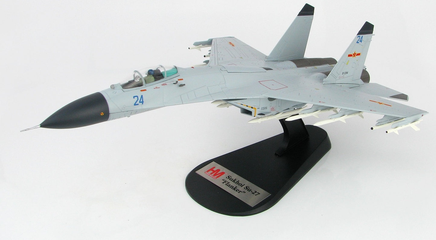HOBBY MASTER J-11BH CHINESE FLANKER-L PLAAF BLUE 24 SOUTH CHINA SEA 2014