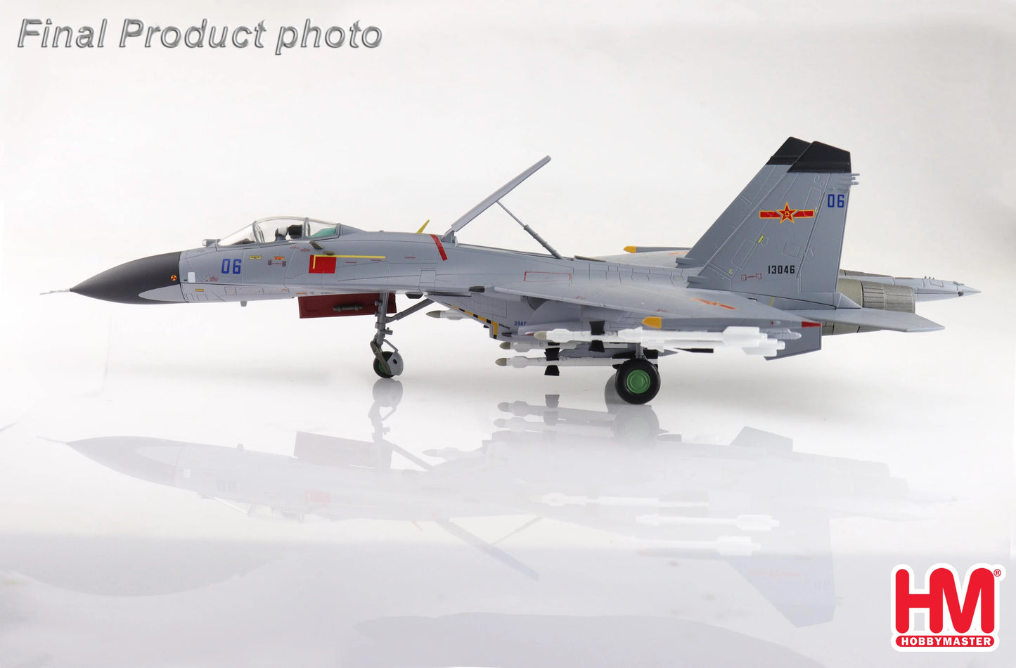 HOBBY MASTER SU-27SK "MILITARY PARADE OF THE CENTURY SCHEME" 13046 UNIT OF WANG HAI (FORMER NANJING MILITARY REGION) PLAAF 1999