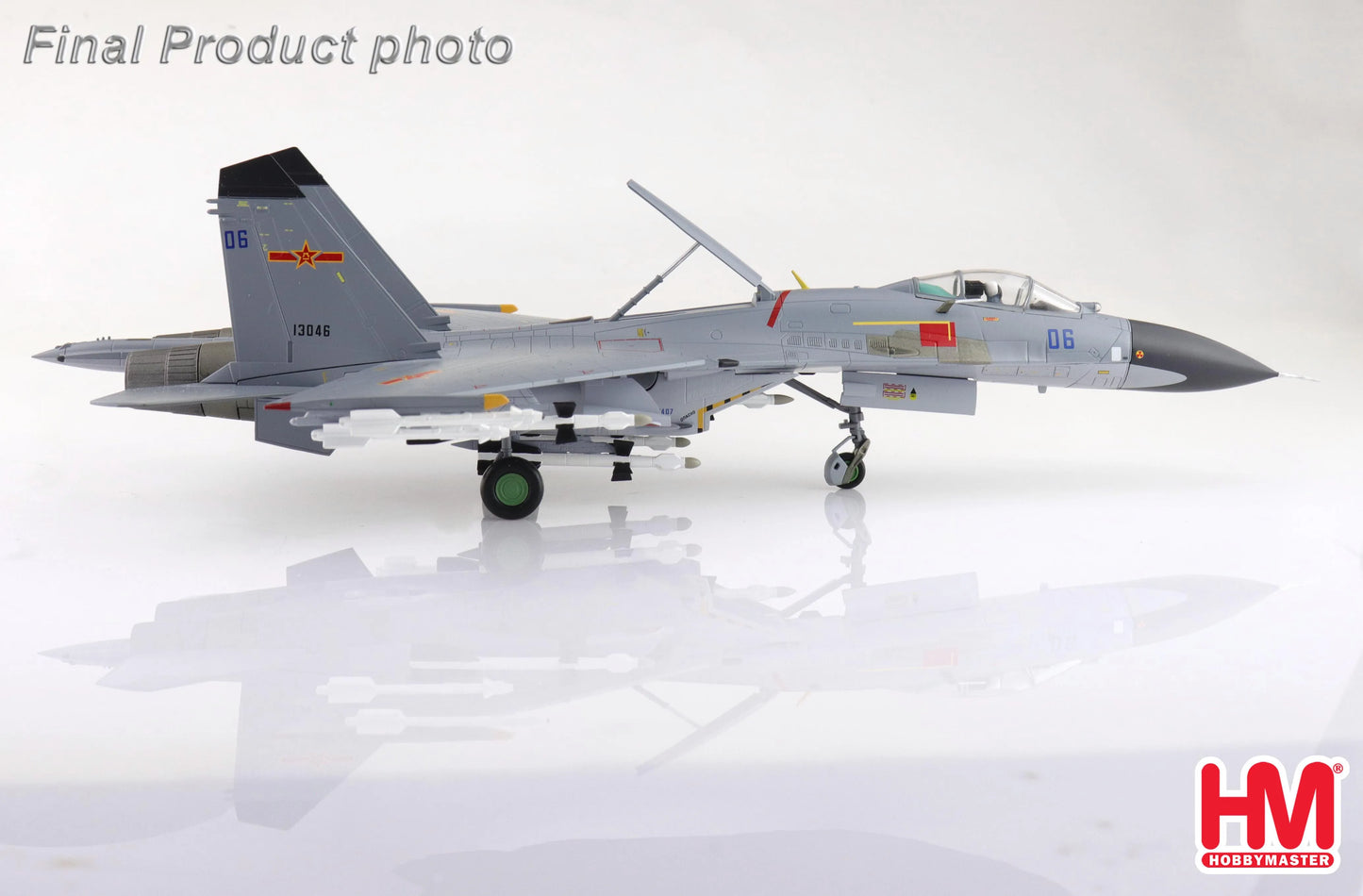 HOBBY MASTER SU-27SK "MILITARY PARADE OF THE CENTURY SCHEME" 13046 UNIT OF WANG HAI (FORMER NANJING MILITARY REGION) PLAAF 1999