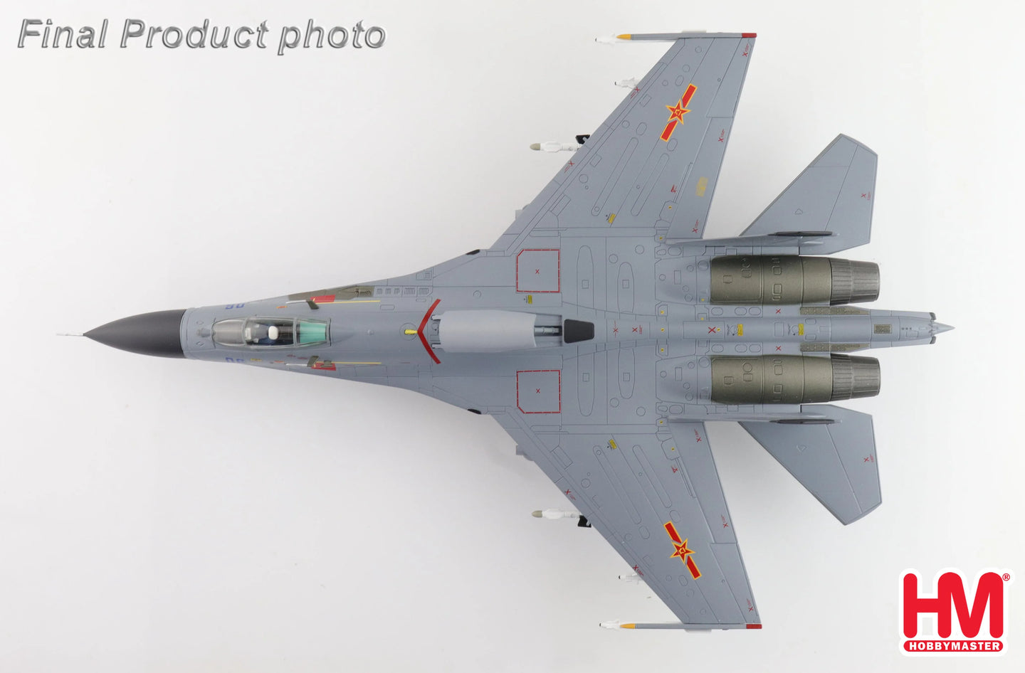 HOBBY MASTER SU-27SK "MILITARY PARADE OF THE CENTURY SCHEME" 13046 UNIT OF WANG HAI (FORMER NANJING MILITARY REGION) PLAAF 1999
