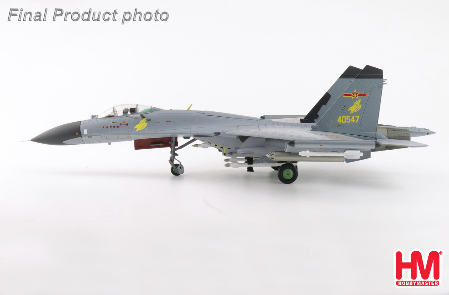 HOBBY MASTER J-11A PEOPLES LIBERATION ARMY AIR FORCE (PLAAF) "GOLDEN HELMET" 40547 MAY 2014