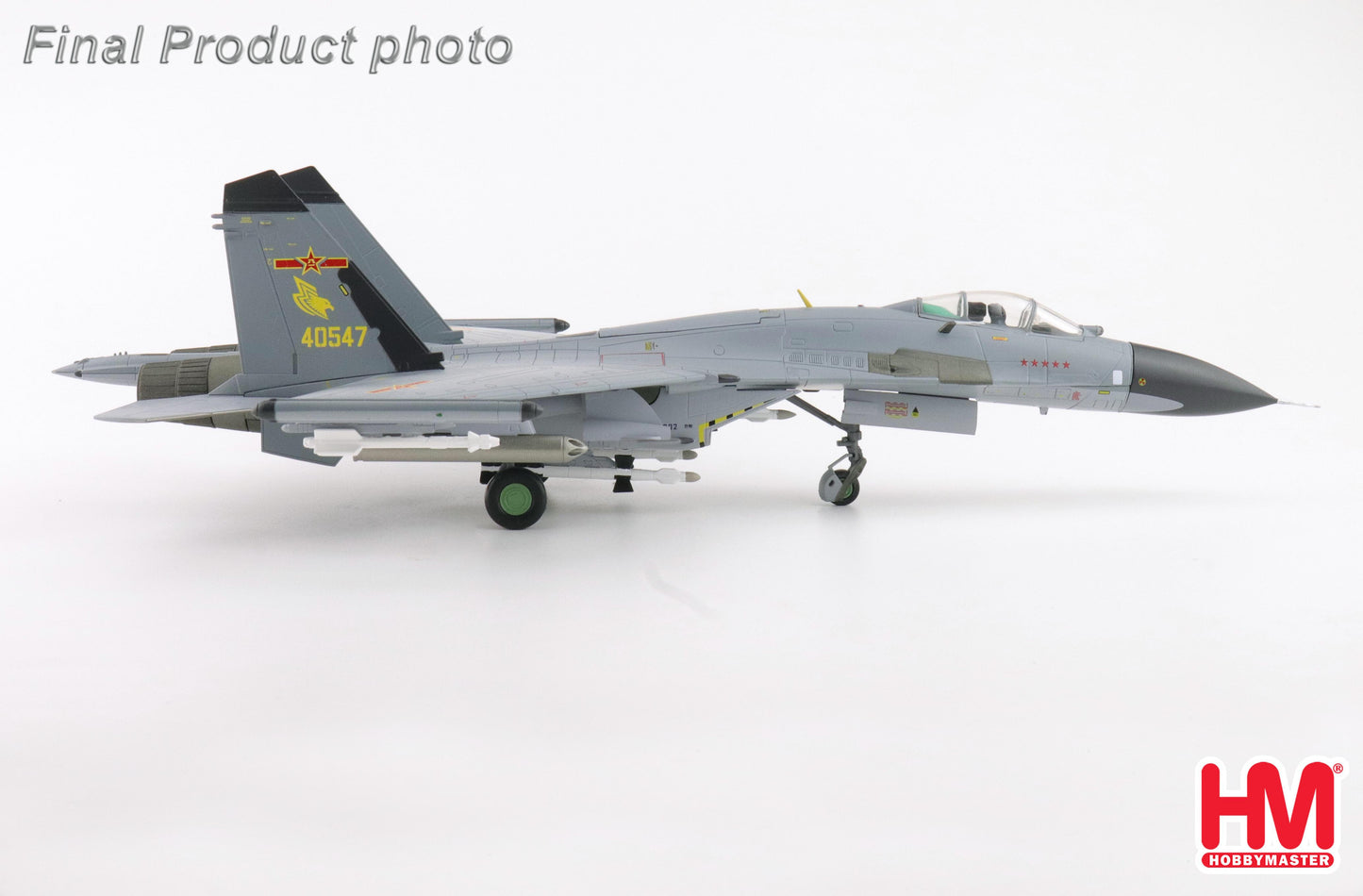 HOBBY MASTER J-11A PEOPLES LIBERATION ARMY AIR FORCE (PLAAF) "GOLDEN HELMET" 40547 MAY 2014