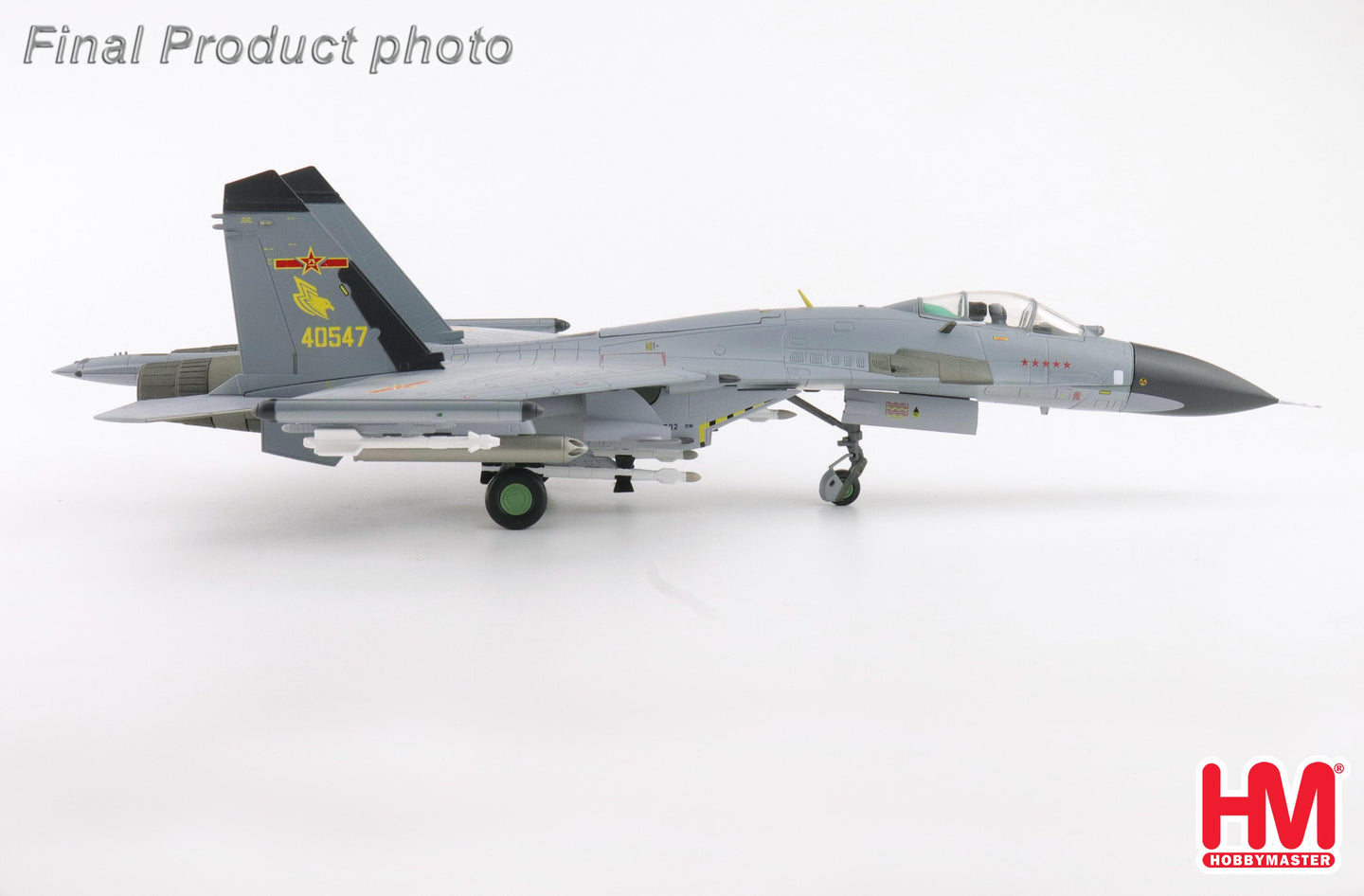 HOBBY MASTER J-11A PEOPLES LIBERATION ARMY AIR FORCE (PLAAF) "GOLDEN HELMET" 40547 MAY 2014