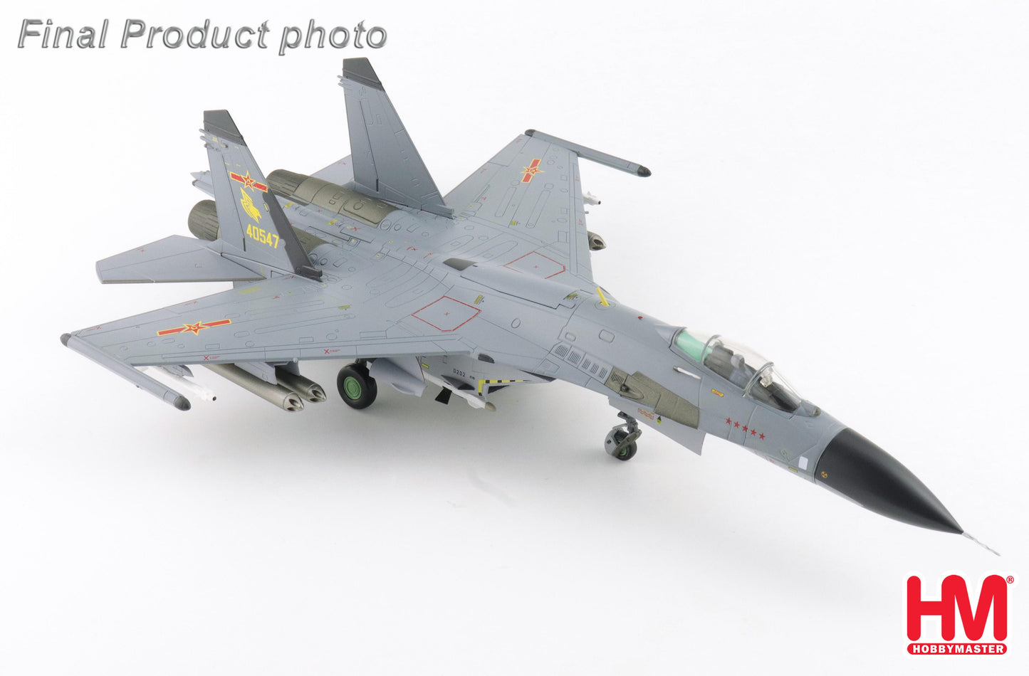 HOBBY MASTER J-11A PEOPLES LIBERATION ARMY AIR FORCE (PLAAF) "GOLDEN HELMET" 40547 MAY 2014