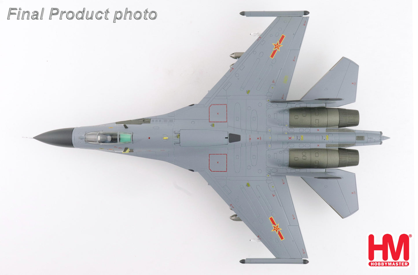 HOBBY MASTER J-11A PEOPLES LIBERATION ARMY AIR FORCE (PLAAF) "GOLDEN HELMET" 40547 MAY 2014