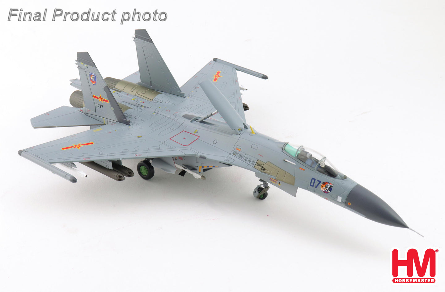 HOBBY MASTER SU-27K SIBERIAN TIGER 11027 THE FIRST DIV. OF PLAAF 2001