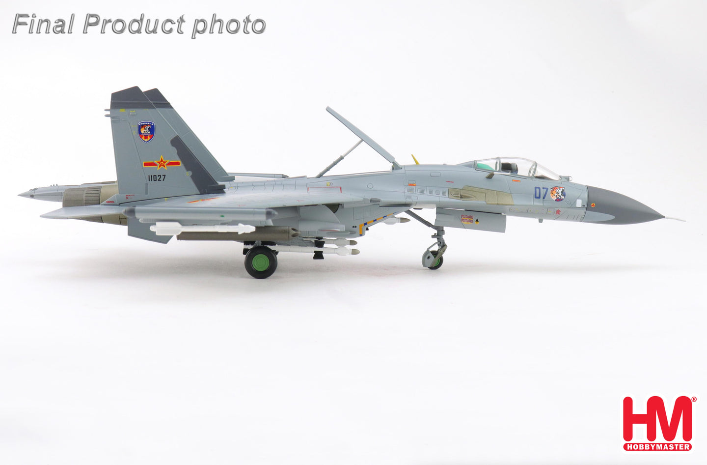 HOBBY MASTER SU-27K SIBERIAN TIGER 11027 THE FIRST DIV. OF PLAAF 2001