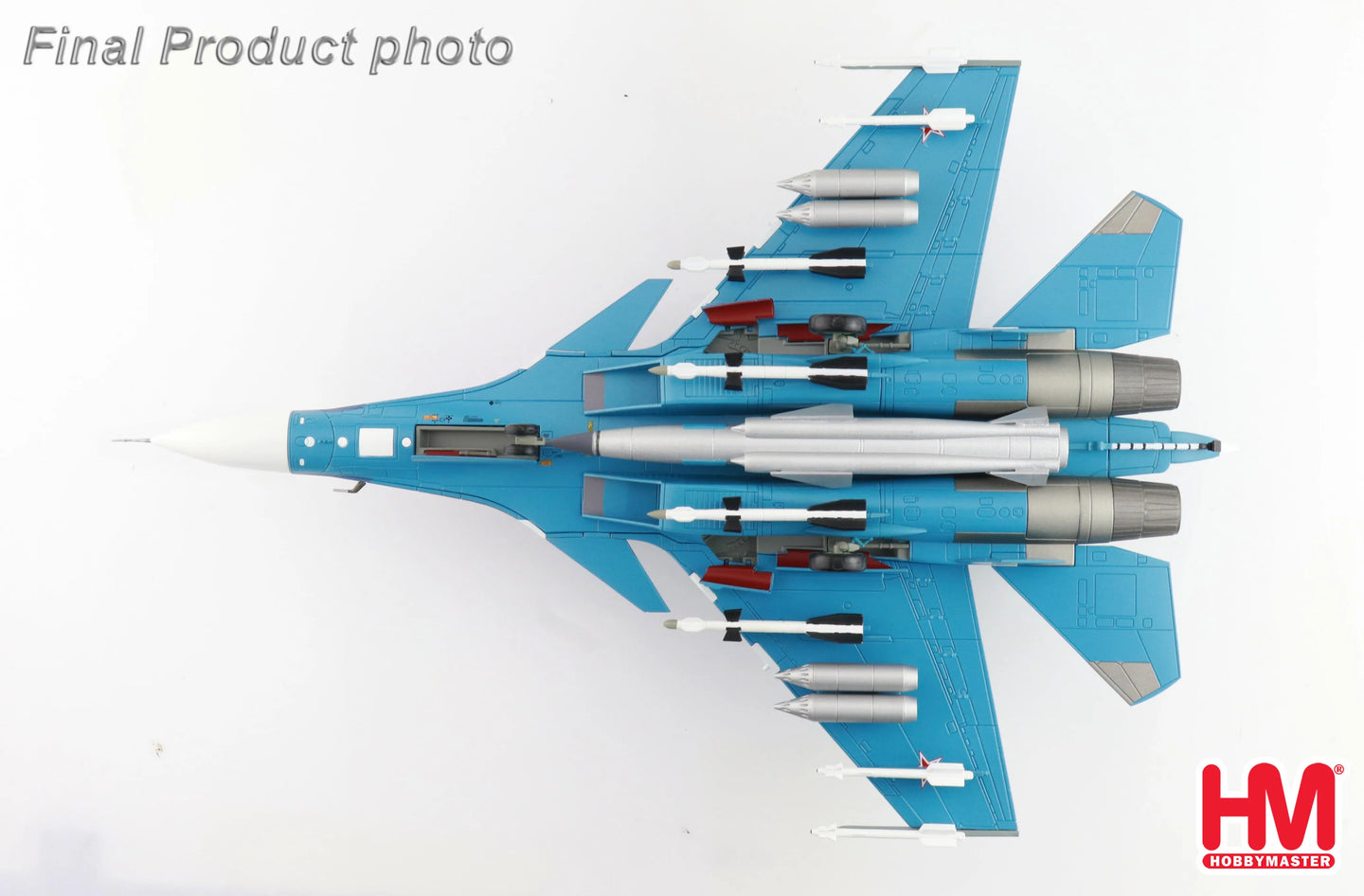HOBBY MASTER SU-27K SEA FLANKERBORT 109 AIRCRAFT CARRIER ADMIRAL KUZNETSOV MEDITERRANEAN SEA