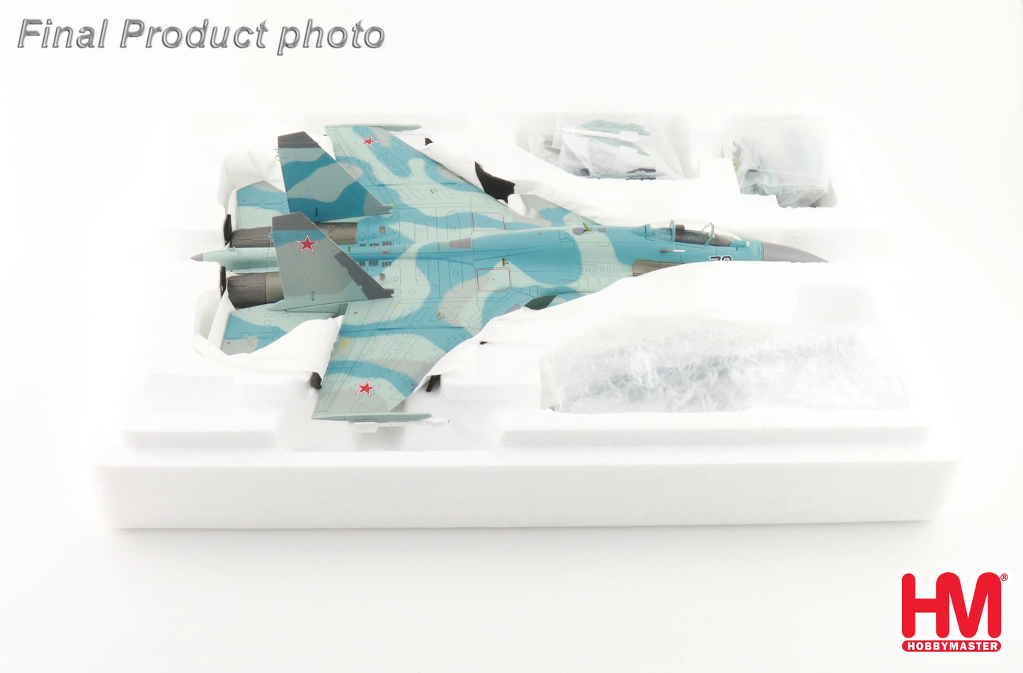 HOBBY MASTER SU-27K (T10K-5) BLUE 79 RUSSIAN AIR FORCE 1995 W/KH-41 "MOSKIT"