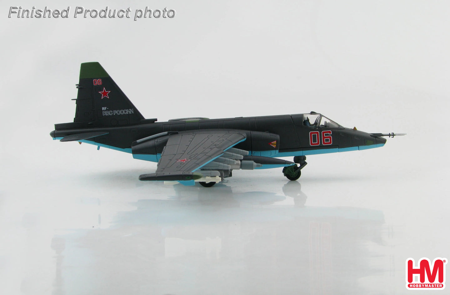 HOBBY MASTER SU-25SM RED 06 RUSSIAN AIR FORCE