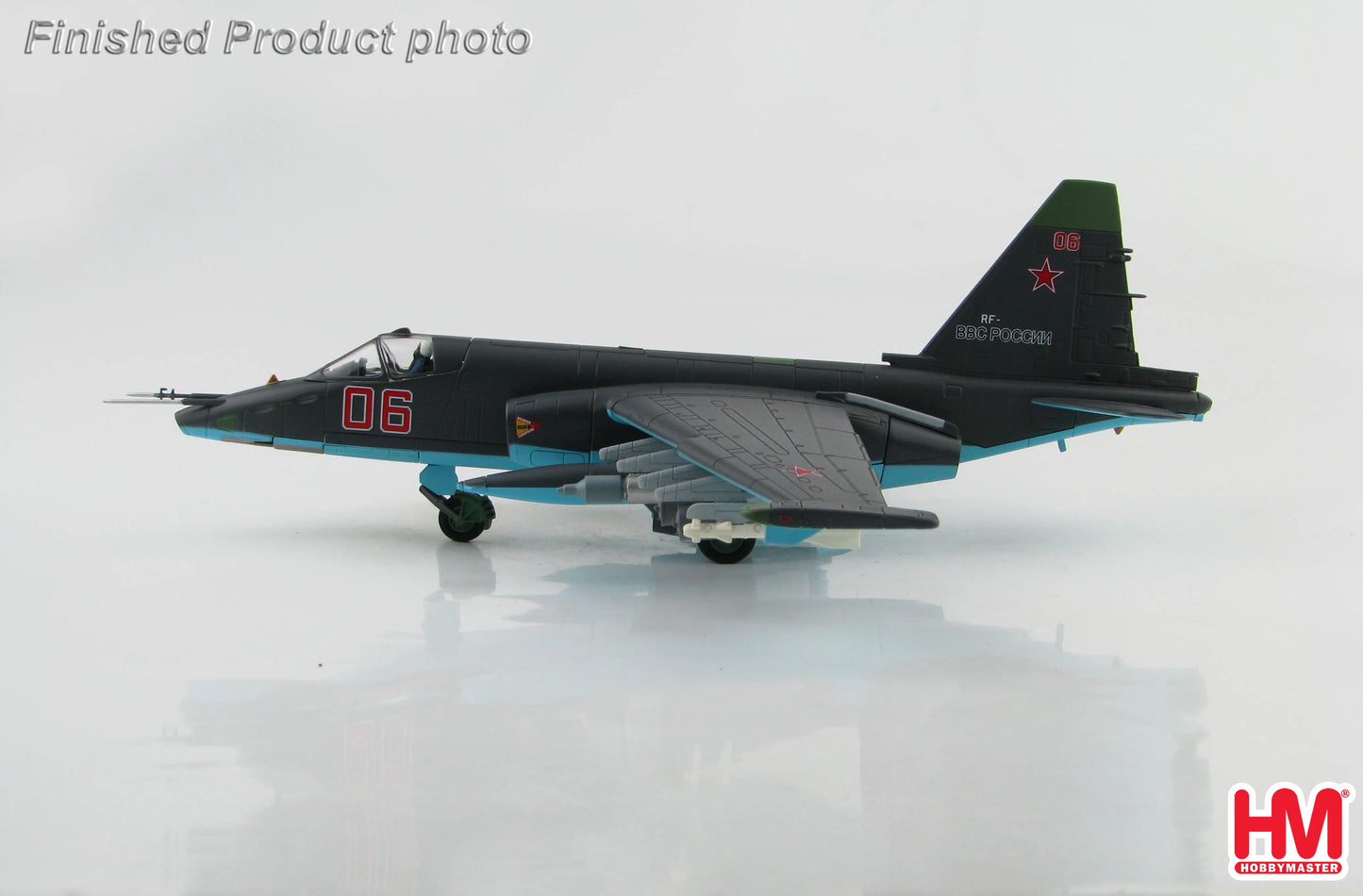 HOBBY MASTER SU-25SM RED 06 RUSSIAN AIR FORCE